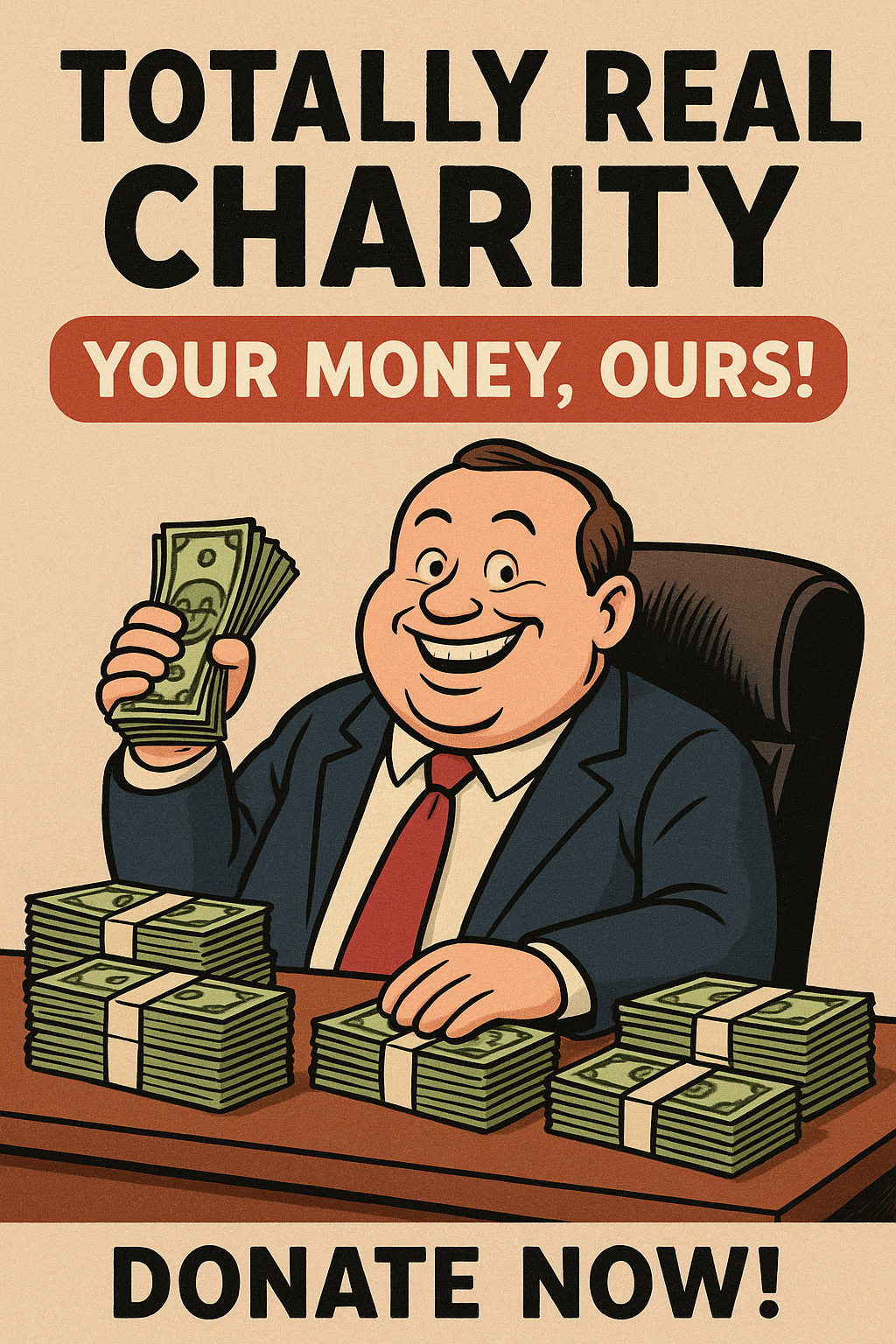 Totally Real Charity Ad